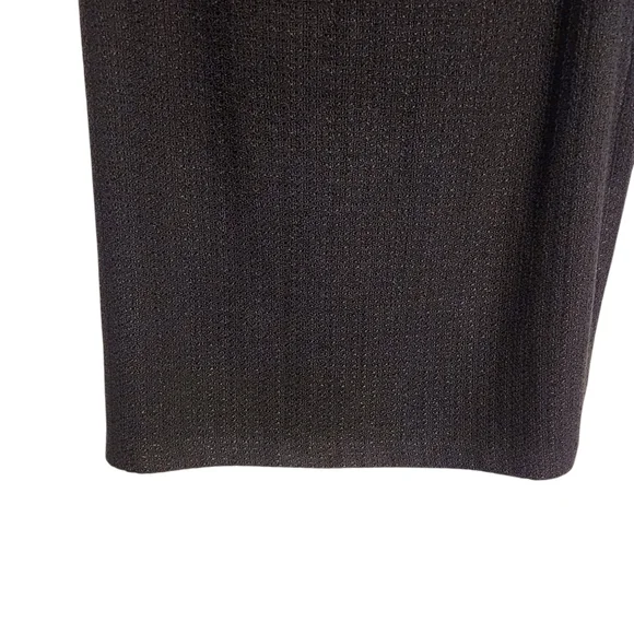 St. John Collection | Women's Black Two-Piece Santana Knit Skirt Suit (Size 8) - Picture 13 of 15